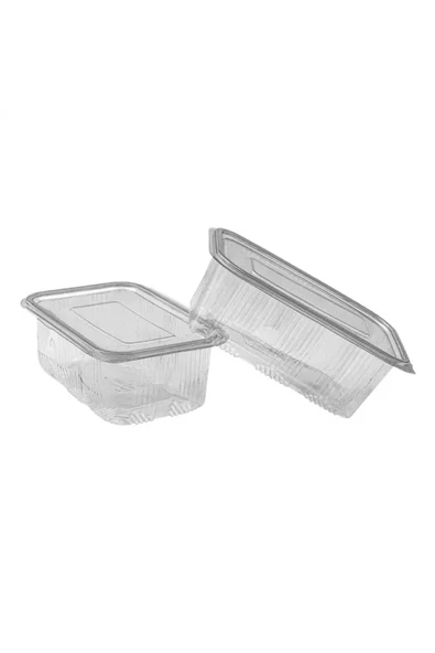 Plastik Sızdırmaz Kapaklı Kap 1000 Gr Cc 25 Adet - 2