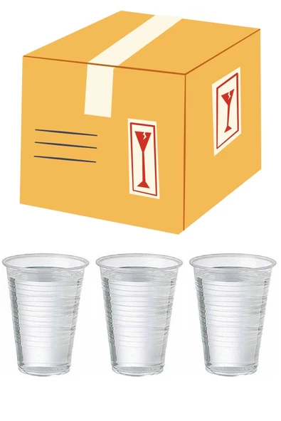 Plastik Bardak - Otomat Bardağı (180cc) 3000 Adet (1 Koli) - 2