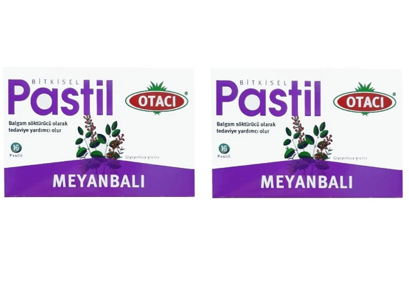 Otacı Meyan Balı 16'lı Pastil 2 Adet