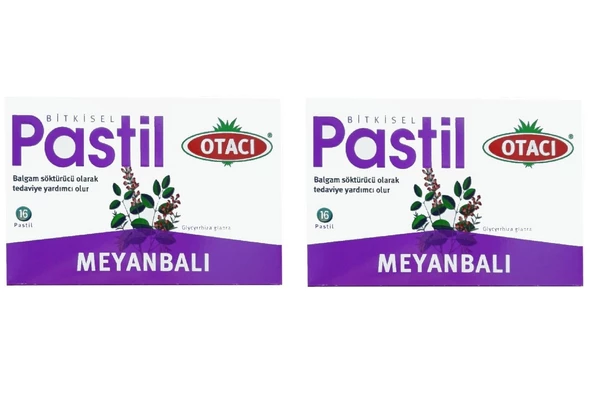 Otacı Meyan Balı 16'lı Pastil 2 Adet