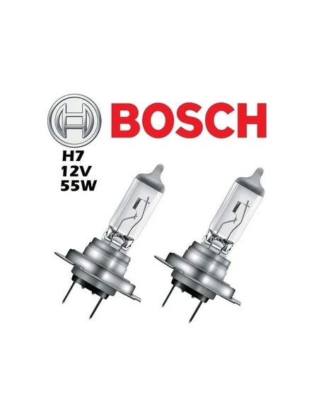 Bosch H7 Far Ampülü 12v  60/55w  2 Adet Set