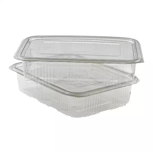 Plastik Sızdırmaz Kapaklı Kap 1500 Gr Cc 25 Adet - Resim 3