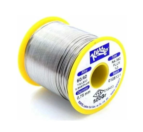 KURTEL 500 gr Makara 60/40 1.2 mm Lehim Teli (Pastalı) - 4