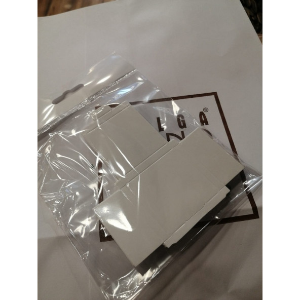 Çikolata Kutusu 1 Paket 25 Adet  Tekli Madlen ( Beyaz Renk ) - 3