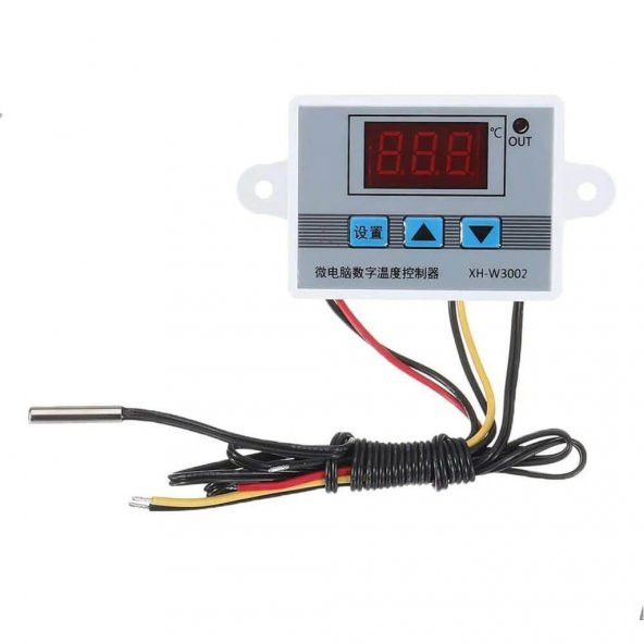 XH-W3002 Dijital Termostat Sıcaklık Kontrol Cihazı 220V 1500W, Kuluçka Termostat