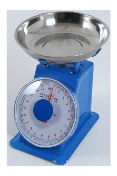 20 kg Terazi İbreli Mekanik Terazi 20 kg Tartı