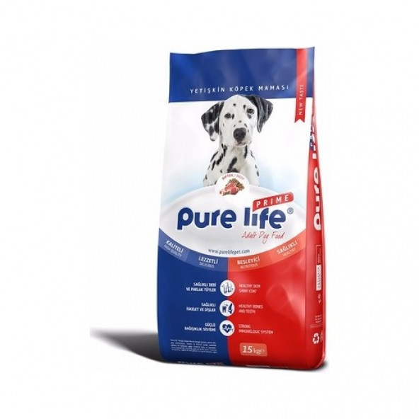 PureLife Pure Life Prime Biftekli Yetişkin Köpek Maması 15 Kg