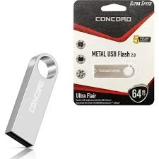 CONCORD C-U64 Usb Flash Bellek Metal Ultra Flair 64GB
