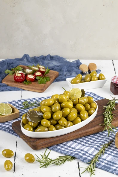 Yöre Akdeniz Kırma Yeşil Zeytin 2 kg