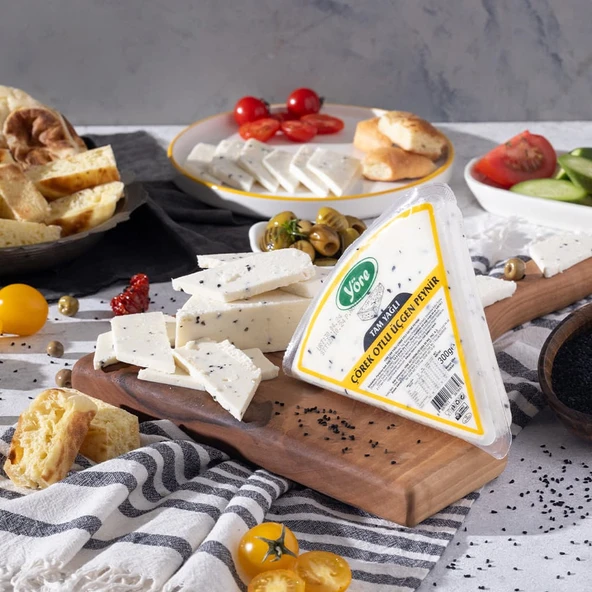 Yöre Tam Yağlı Çörek Otlu Üçgen Peynir 3 x 300 gr - 2