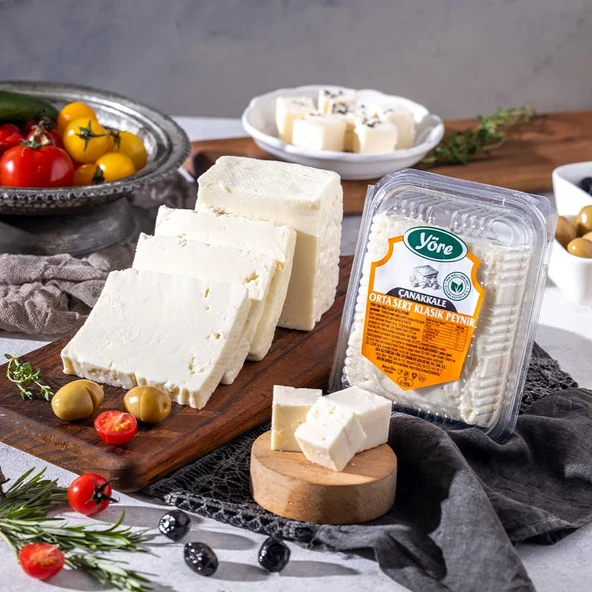 Peynirci Baba Yöre Çanakkale Klasik Tam Yağlı Orta Sert Inek Beyaz Peynir 3 X 300 gr - 2