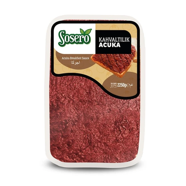 Sosero Kahvaltılık Acuka 2250 Gr Tabak