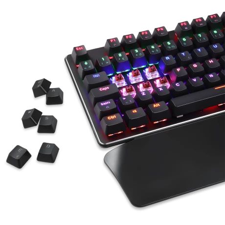 Gamepower Calypso Kırmızı Switch Rainbow Optik Mekanik Oyuncu Klavye - 3