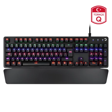 Gamepower Calypso Kırmızı Switch Rainbow Optik Mekanik Oyuncu Klavye