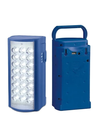 Led Işıldak 24 Ledli 80 Saat Yanan Işıldak Kamp Lambası - 5