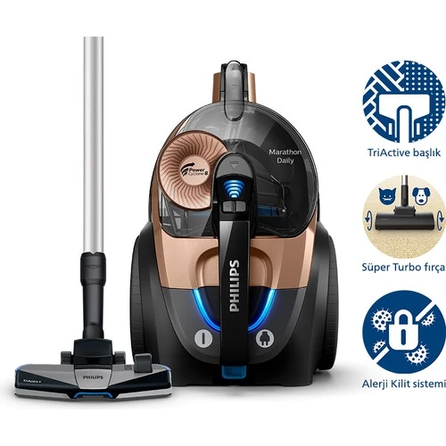 Philips XB7151/07 PowerPro Max Torbasız elektrikli süpürge - 5
