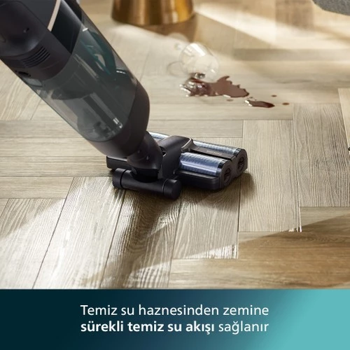 Philips XW7110/01 Aqua Trio 7000 Serisi Kablosuz Dik Süpürge - 7