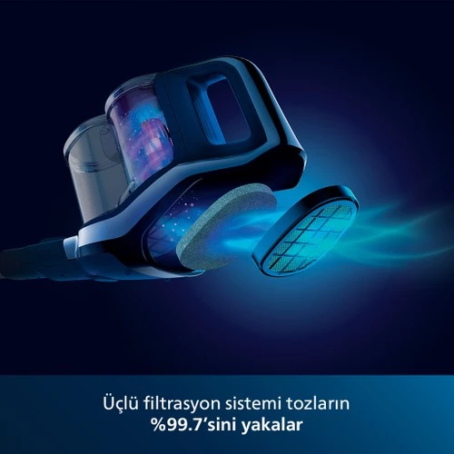 Philips XC7043/01 SpeedPro Max Şarjlı Dikey Süpürge - 6