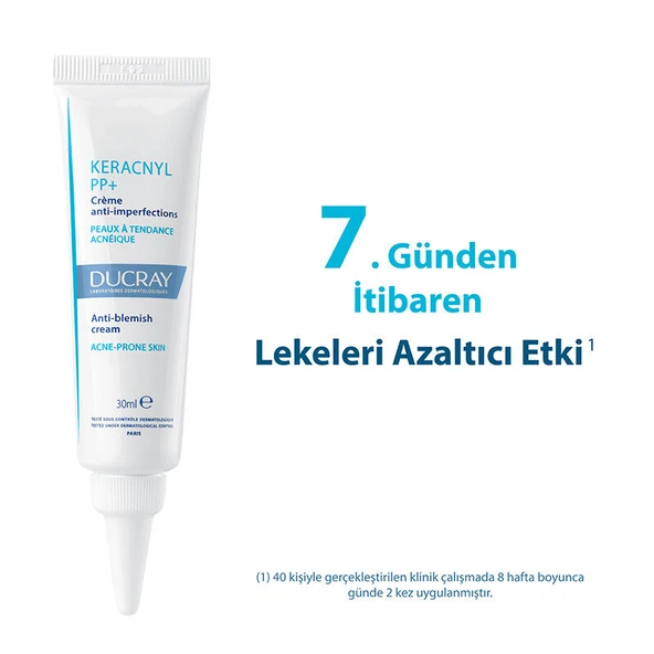 Ducray Keracnyl PP+ Creme 30 ml YENİ FORMÜL - Resim 7