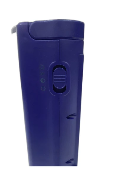 24 Büyük Ledli Mavi 80 Saat Yanan Usb Şarjlı Led Işıldak - Telefon Şarj Edebilen - 3