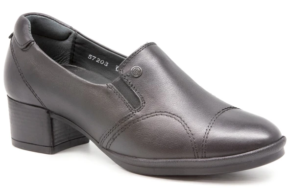 Forelli Pıloyd 57203 Siyah Bayan Ayakkabı Comfort