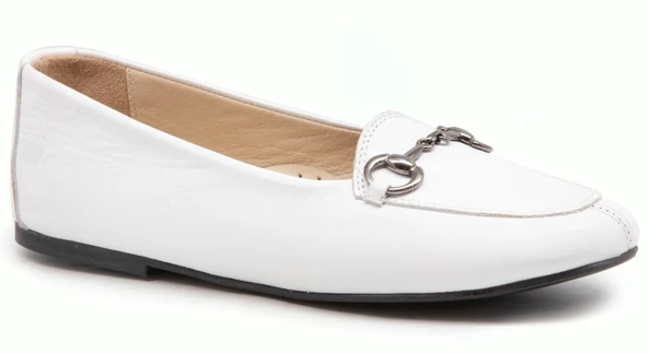 Gedikpaşalı Kry 24Y 014 Beyaz Bayan Ayakkabı Babet ürün görseli