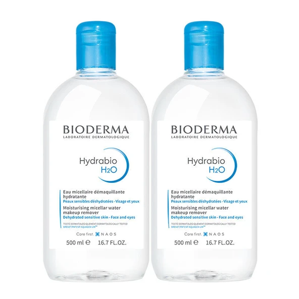 Bioderma Hydrabio H2O 2x500ml - Resim 2