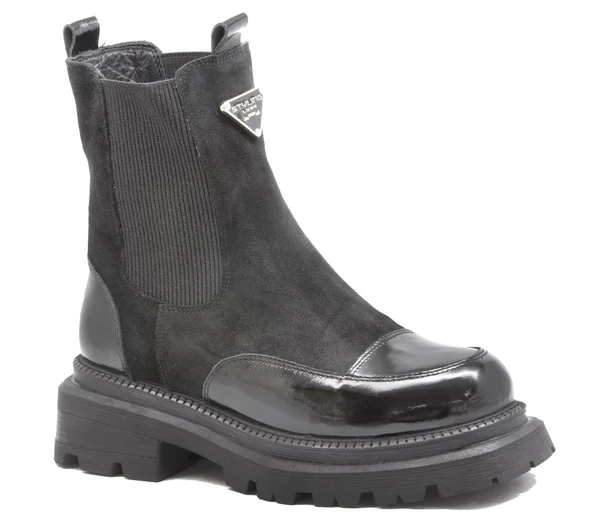 Gedikpaşalı Rch 25K 37506 Siyah Bayan Ayakkabı Çizme-Bot Bot ürün görseli