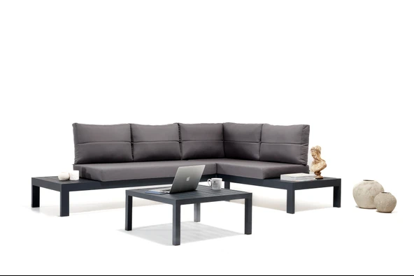 Verona Bahçe Köşe Takımı + Alüminyum Sehpa - 1