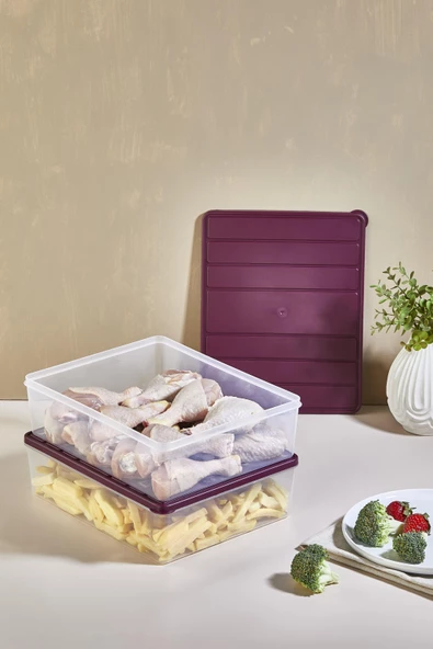 Selka Nora 2 Adet 4 Lt. Saklama Kabı - 6