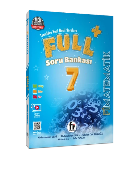 Fi Yayınları 7. Sınıf Matematik Full Soru Bankası Yeni