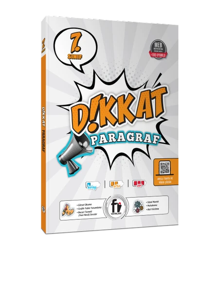 Fi Yayınları 7. Sınıf Dikkat Paragraf Soru Bankası