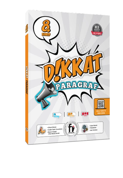 Fi Yayınları 8. Sınıf Dikkat Paragraf Soru Bankası
