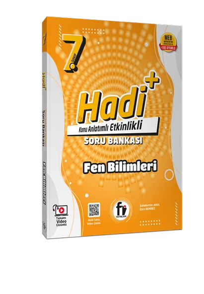 Fi Yayınları 7. Sınıf Hadi Fen Bilimleri Konu Anlatımlı Soru Bankası Yeni