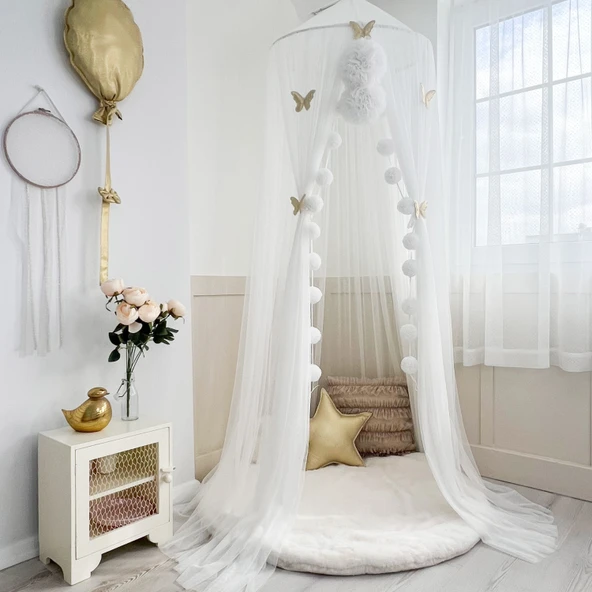 Pamuka Tül Cibinlik Basic White ürün görseli