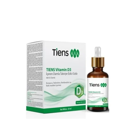Gta Tiens Vitamin D3 Içeren Damla Takviye Edici Gıda