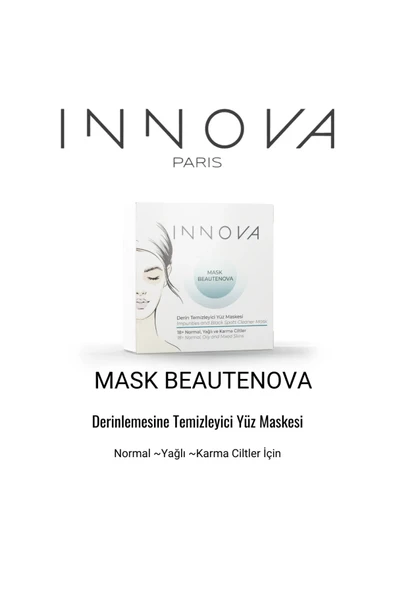 Innova İnnova Mask Beautenova Siyah Nokta Giderici - Arındırıcı Maske 8x5 ml - 2