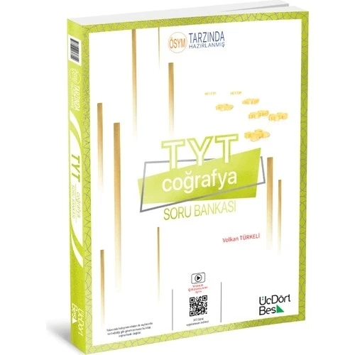 TYT COĞRAFYA SORU BANKASI ÜÇDÖRTBEŞ