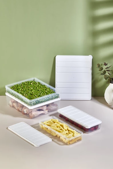 Selka Nora 4'lü Set ( 1 Adet 4 Lt. 1 Adet 2,25 Lt. 2 Adet 1 Lt. ) - 3