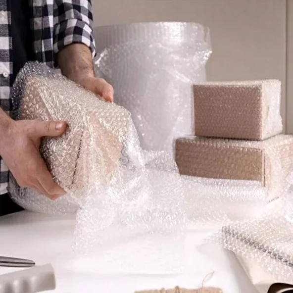 Balonlu Poşet Patpat  25cm X 50metre Havalı Naylon Pat Pat Ambalaj Pat Pat - 25cm X 50metre - 6