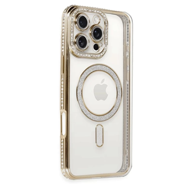 İPhone 16 Pro Max Uyumlu Joke Ultra Koruma Simli Magneticsafe Kılıf - 4