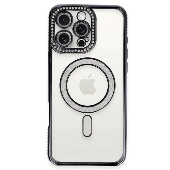 İPhone 16 Pro Max Uyumlu Joke Ultra Koruma Simli Magneticsafe Kılıf - 8