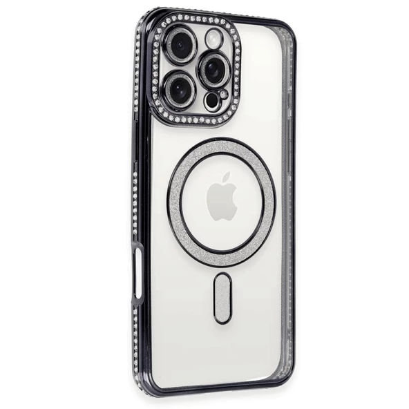 İPhone 16 Pro Max Uyumlu Joke Ultra Koruma Simli Magneticsafe Kılıf - 7