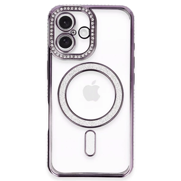 İPhone 16 Uyumlu Joke Ultra Koruma Simli Magneticsafe Kılıf