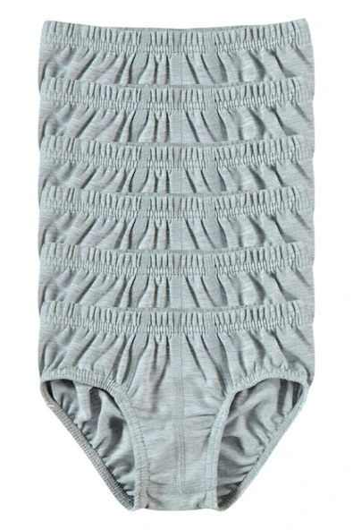 Uniquetrenders   Erkek Çocuk Pamuklu Slip Külot 6'lı Paket - 2