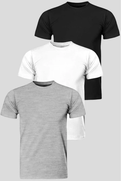 Uniquetrenders   Erkek Sıfır Yaka Pamuklu Fanila 6'lı Set - 7