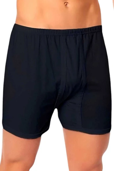 Uniquetrenders   Erkek Rahat Kesim Paçalı Pamuklu Külot Boxer 3'lü Set - 2