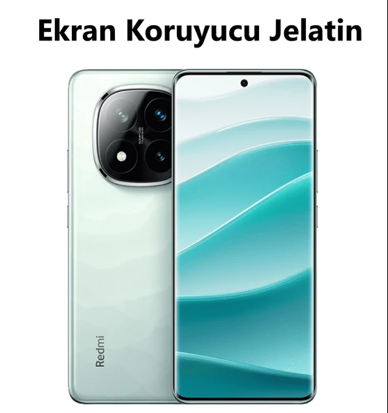 Redmi Note 14 Pro+ Uyumlu Ön Body Şeffaf Ultra Ekran Koruyucu Nano Jelatin ürün görseli