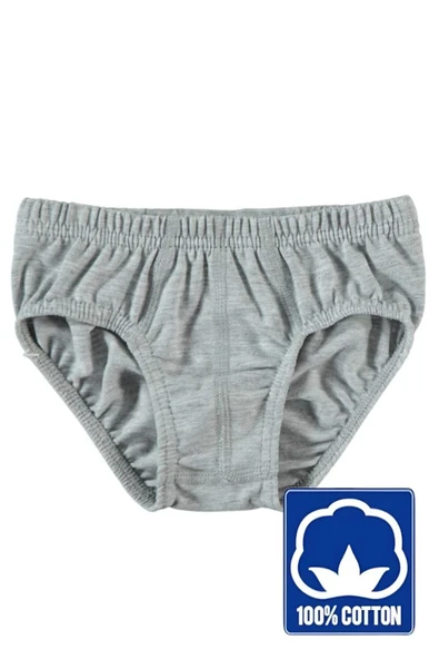 Uniquetrenders   Erkek Çocuk Pamuklu Slip Külot 6'lı Paket - 2