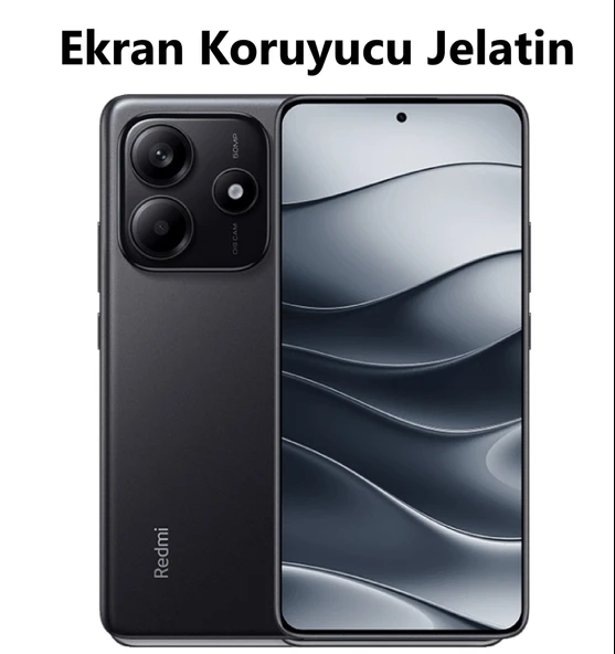 Redmi Note 14 Uyumlu Ön Body Şeffaf Ultra Ekran Koruyucu Nano Jelatin